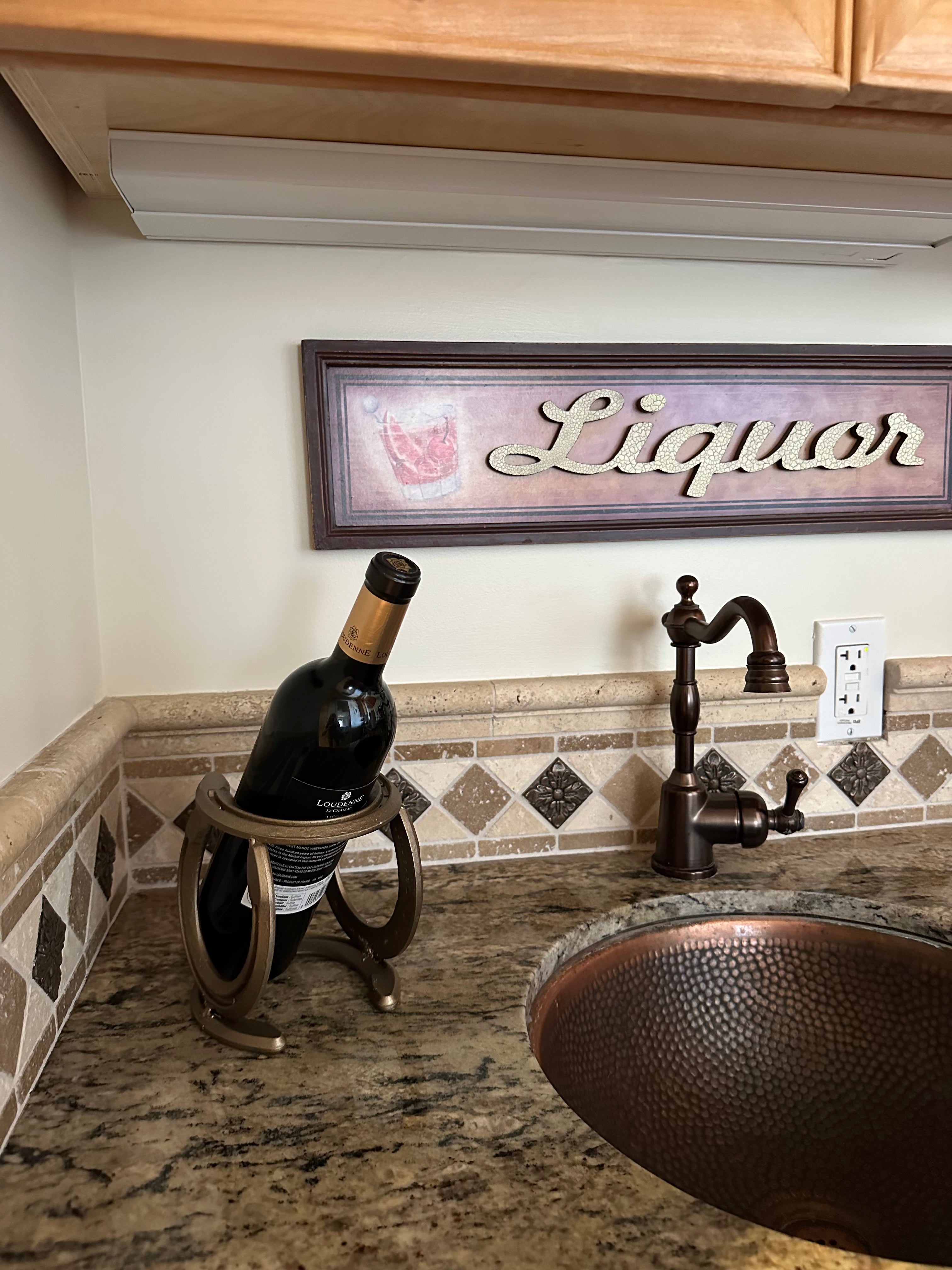 One Bottle Wine Rack